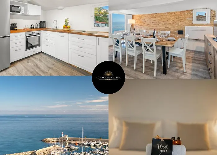 Chateau Dazur - Vue - Vieille - Clim Menton